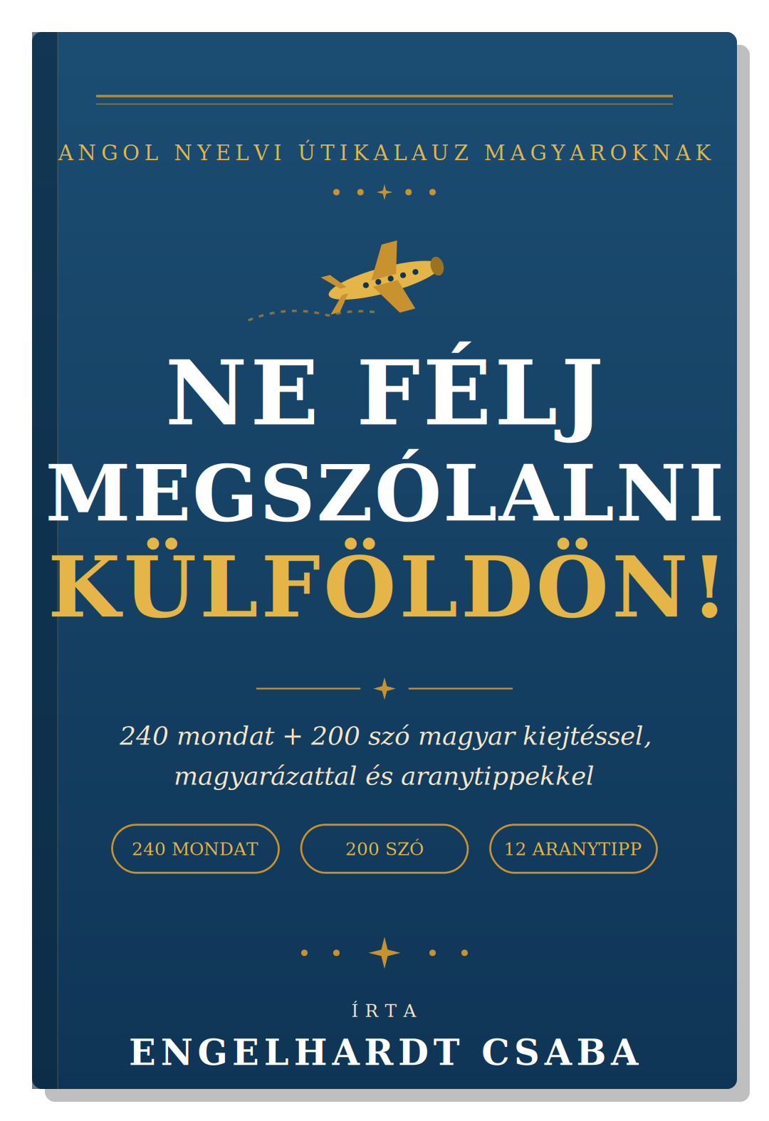 Ne félj megszólalni külföldön!, útikönyv borítója